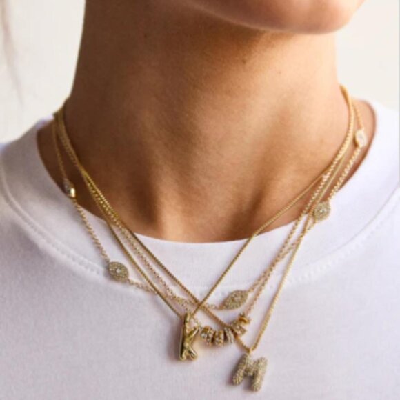 BAUBLE BAR divine protected EVIL EYE necklace - Picture 1 of 4